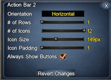 Action Bar Popup