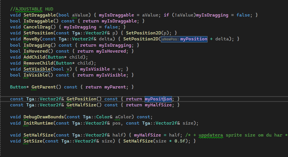 Button Base Class Code
